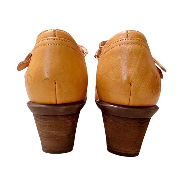 John Fluevog Luxon Multi-Strap Mary Janes Yellow size 8 - Picture 9 of 12